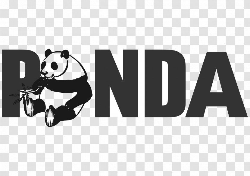 Giant Panda Logo Brand Carnivores Product - Computer - Clip Art Transparent PNG