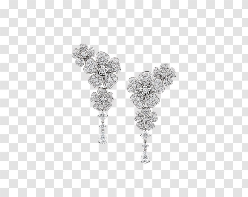 Zoe Chicco Diamond Drop Earrings Jewellery - Earring Transparent PNG