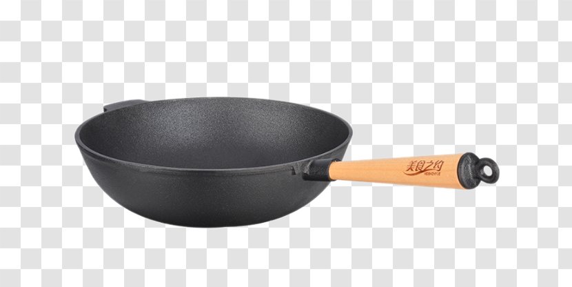 Frying Pan Cast Iron Wok Cast-iron Cookware - Saut%c3%a9 - Thick About Gourmet Transparent PNG
