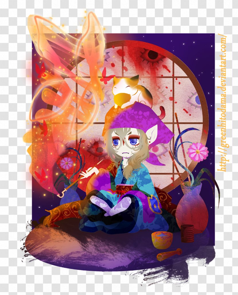 Character Fiction - Violet - Princess Mononoke Transparent PNG
