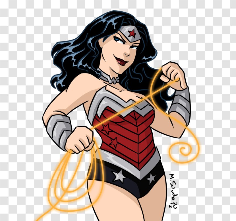 Wonder Woman Justice League: War Superhero Female - Watercolor Transparent PNG