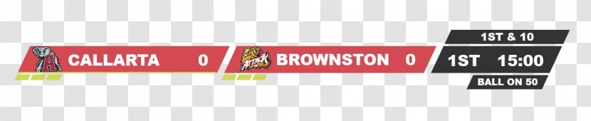 Logo Brand Banner - Text - Soccer Scoreboard Transparent PNG