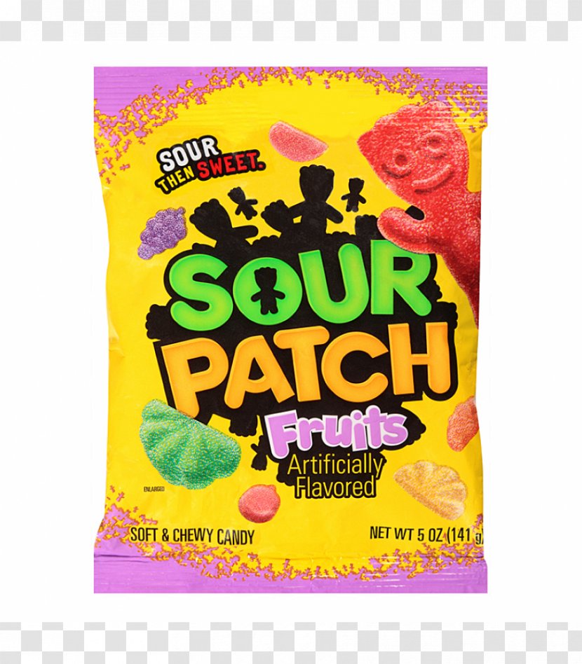 Gummi Candy Sour Patch Kids Chewing Gum - Soft Sweets Transparent PNG