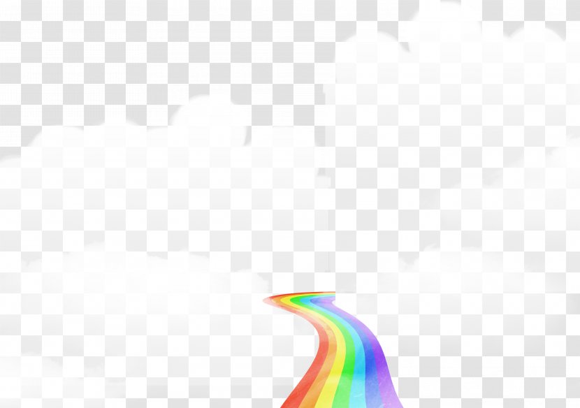 Wallpaper - Computer - Rainbow Clouds Transparent PNG