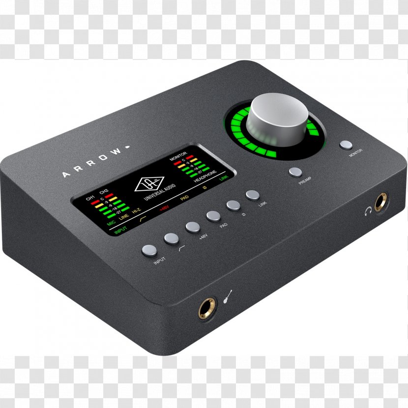 Universal Audio Sound Recording And Reproduction Thunderbolt Digital Signal Processor - Multimedia Transparent PNG