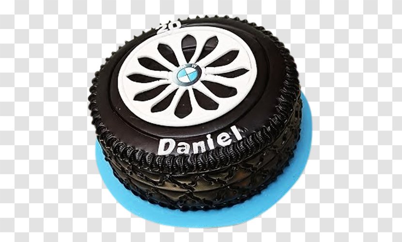 Birthday Cake Torte Cupcake Decorating - Automotive Tire Transparent PNG