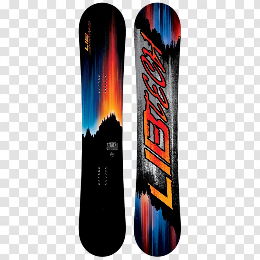 Lib Technologies Burton Snowboards Auski - Sports Equipment - Snowboard Transparent PNG