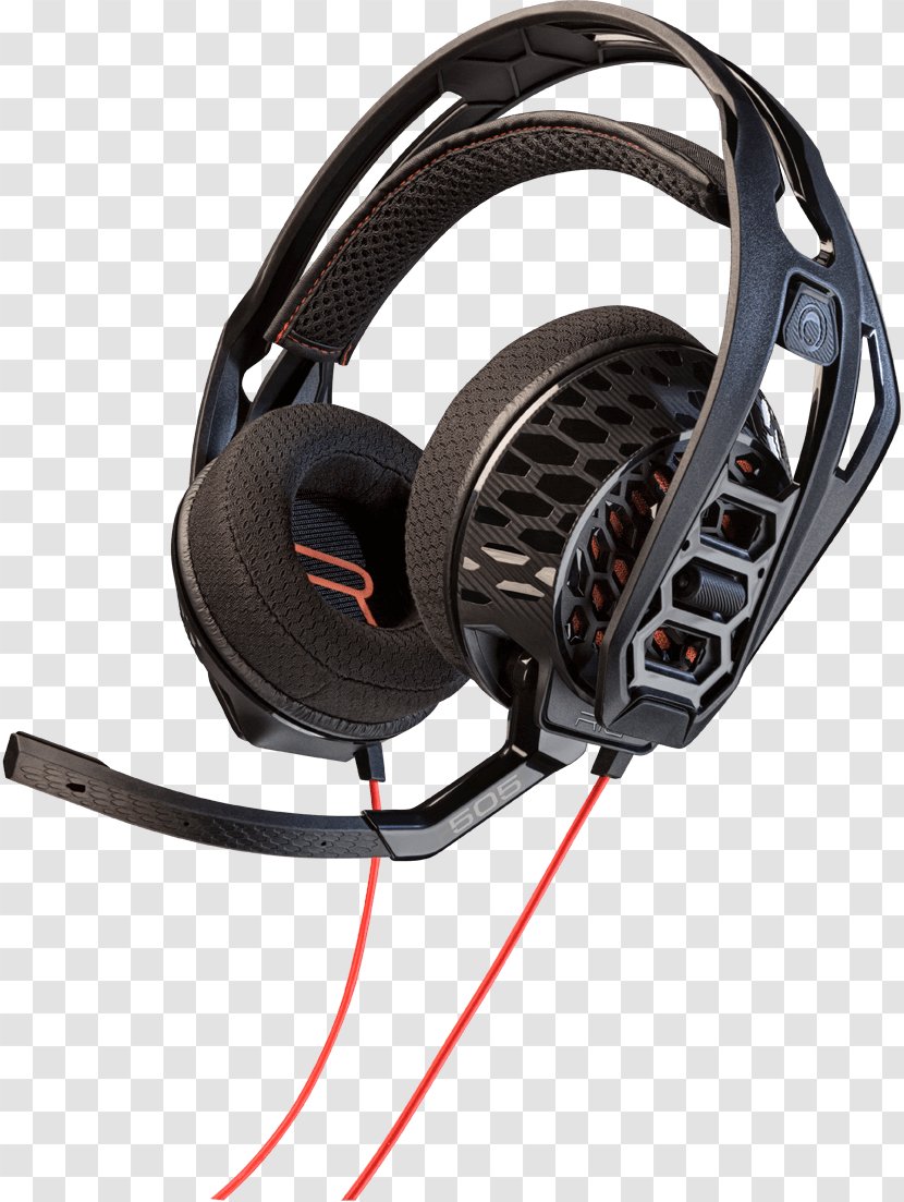 Plantronics RIG 505 LAVA Headset Video Games 515HD - Rig 515hd Lava - PC Gaming Transparent PNG