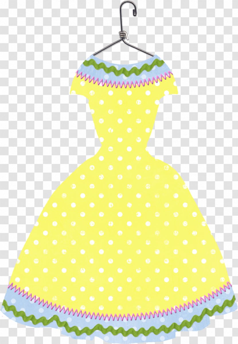 Dress Clothing Polka Dot Dance Pattern - Hanger Transparent PNG