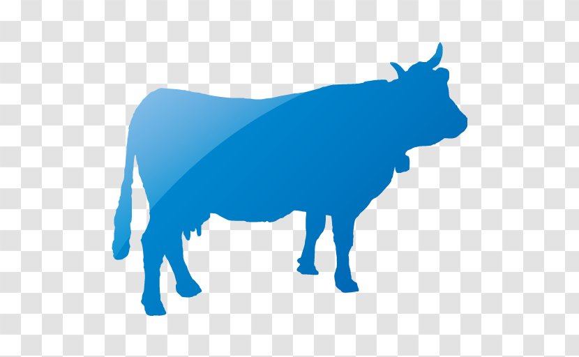 Holstein Friesian Cattle Beef Angus Hereford Ayrshire - Cow Goat Family - Animal Silhouettes Transparent PNG