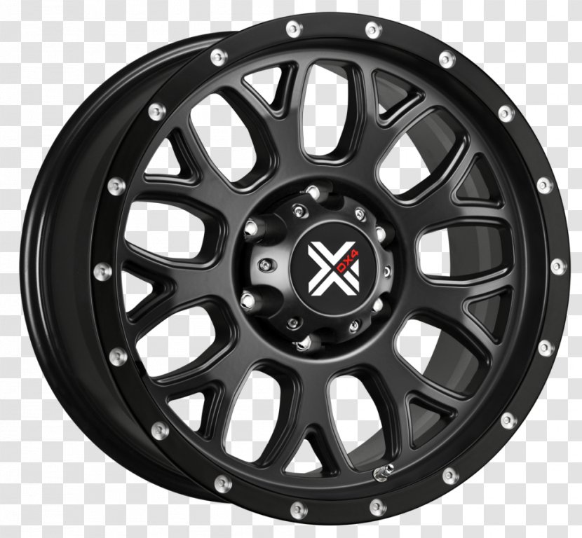 Black Rhinoceros Car Wheel Rim - Tire Transparent PNG
