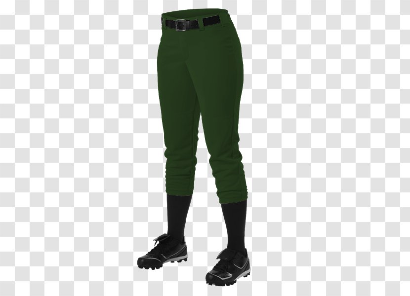 Pants Alleson Ahtletic Women's Fastpitch/Softball Belt Loop Pant T-shirt Clothing - Active Transparent PNG