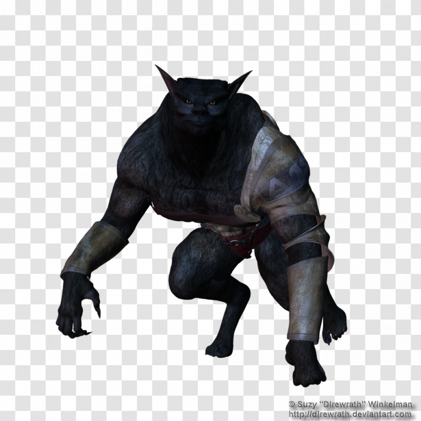 Gray Wolf Maugrim Humanoid 3D Computer Graphics - Homo Sapiens - Big Transparent PNG