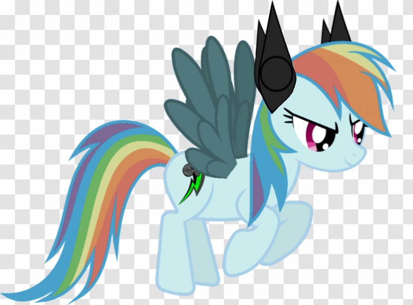 Pony Rainbow Dash Rarity Applejack Fluttershy - Silhouette - My Little Transparent PNG