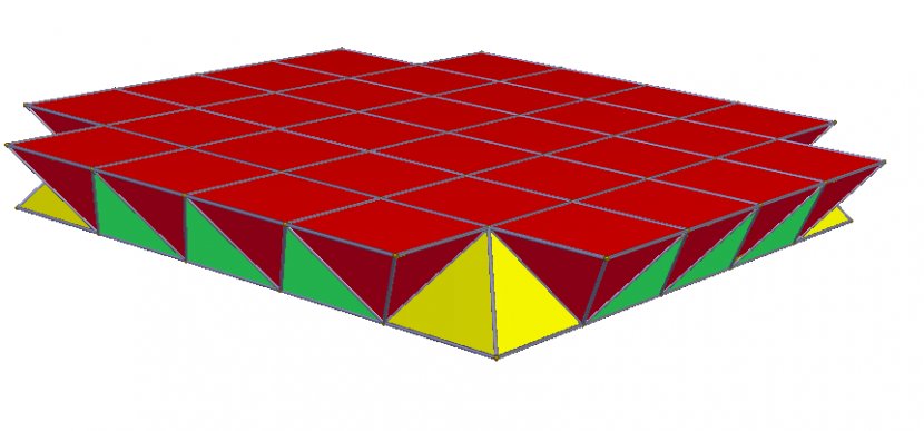 Tetrahedral-octahedral Honeycomb Octahedron Convex Uniform Tetrahedron - Spacefilling Curve - Cube Transparent PNG