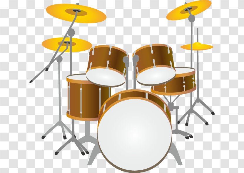 Bass Drums Drum Kits Timbales Percussion - Silhouette Transparent PNG