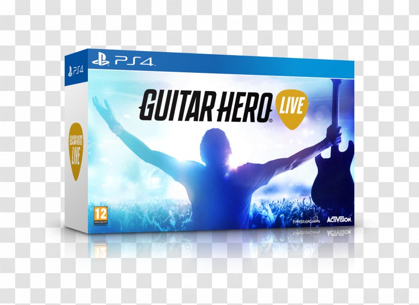 Guitar Hero Live Xbox 360 Controller One Video Game Transparent PNG