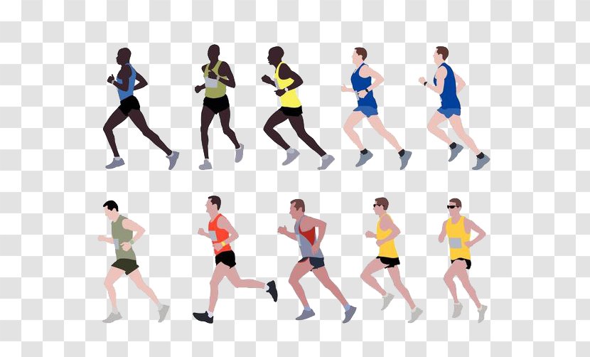 Marathon Running Clip Art - Physical Fitness - Race Transparent PNG
