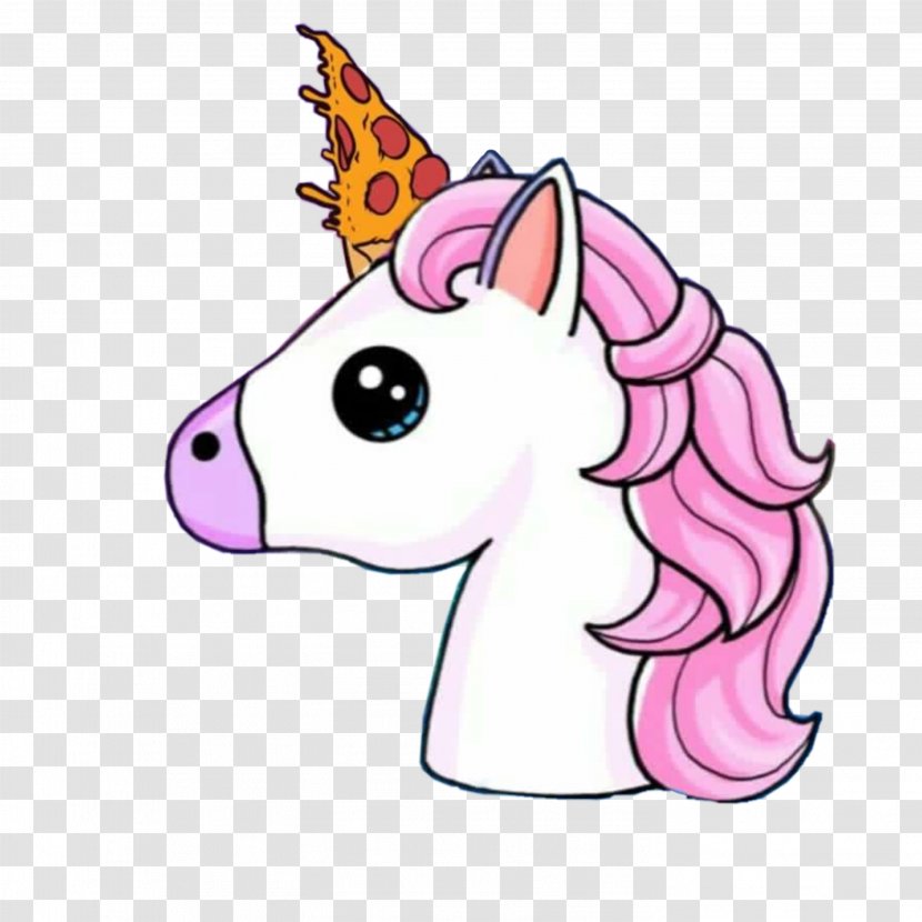Unicorn Horn Drawing - Mythical Creature - Rainbow Transparent PNG