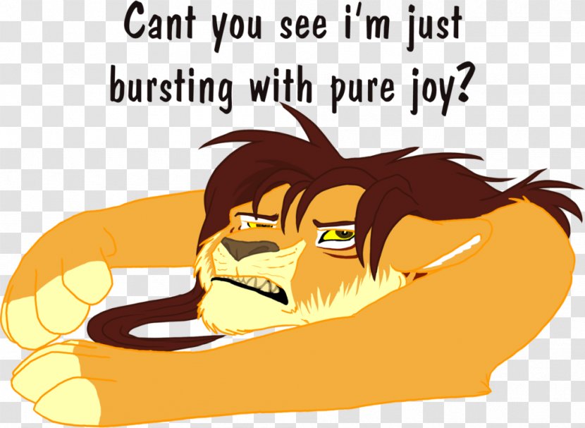 Lion Cat Snout Dog Paw - Cartoon Transparent PNG