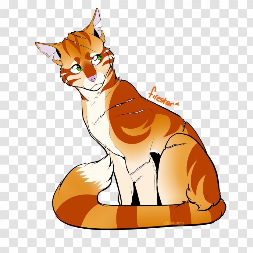Whiskers Tigerstar Cat Clip Art - Cartoon Transparent PNG