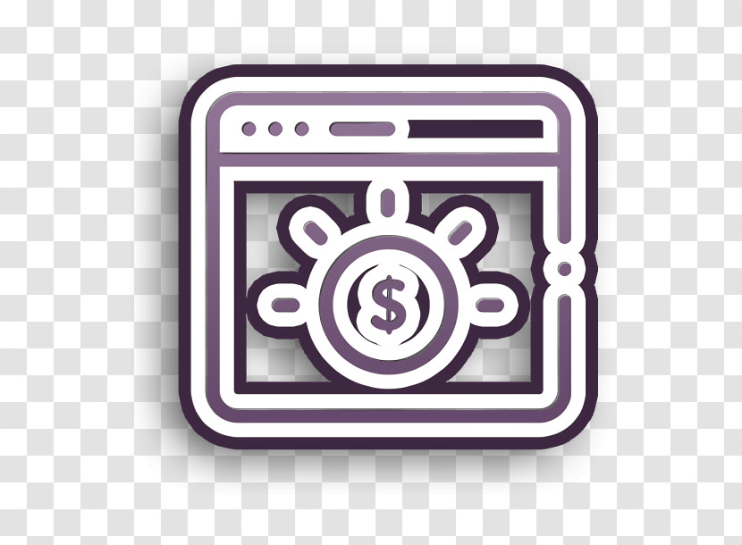 Dollar Coin Icon Online Payment Icon Online Shopping Icon Transparent PNG