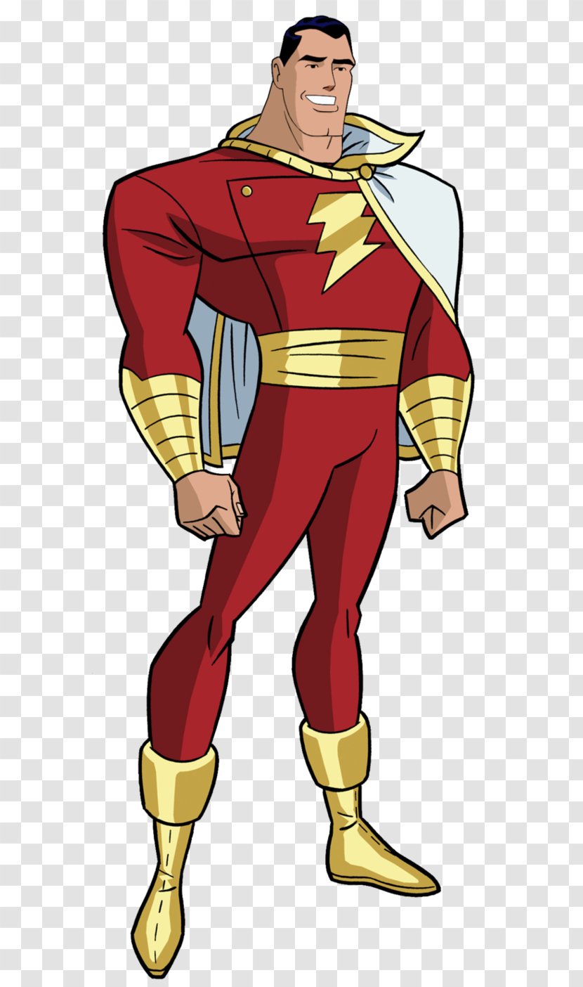 Justice League Unlimited Captain Marvel Plastic Man Superhero Batman - Male Transparent PNG