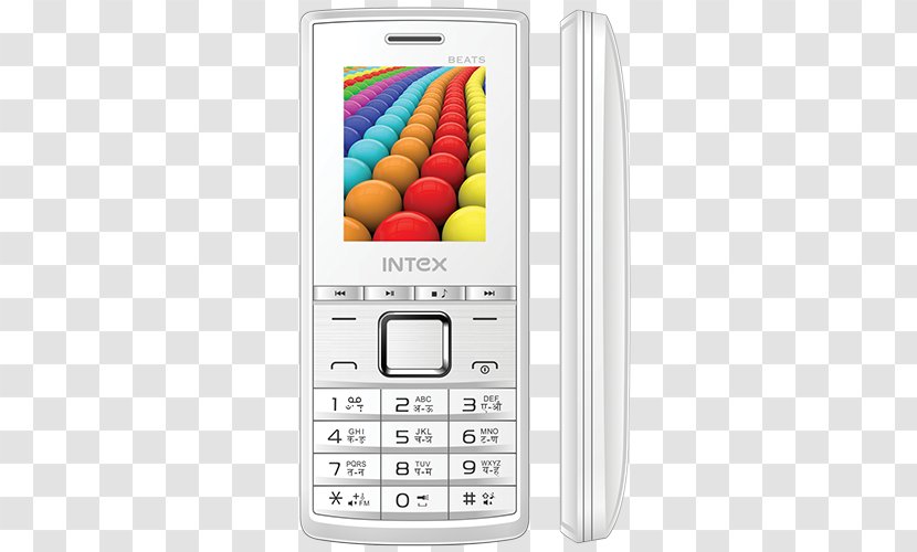 Feature Phone Smartphone Intex Smart World Dual SIM Aqua A4 - Jio Transparent PNG