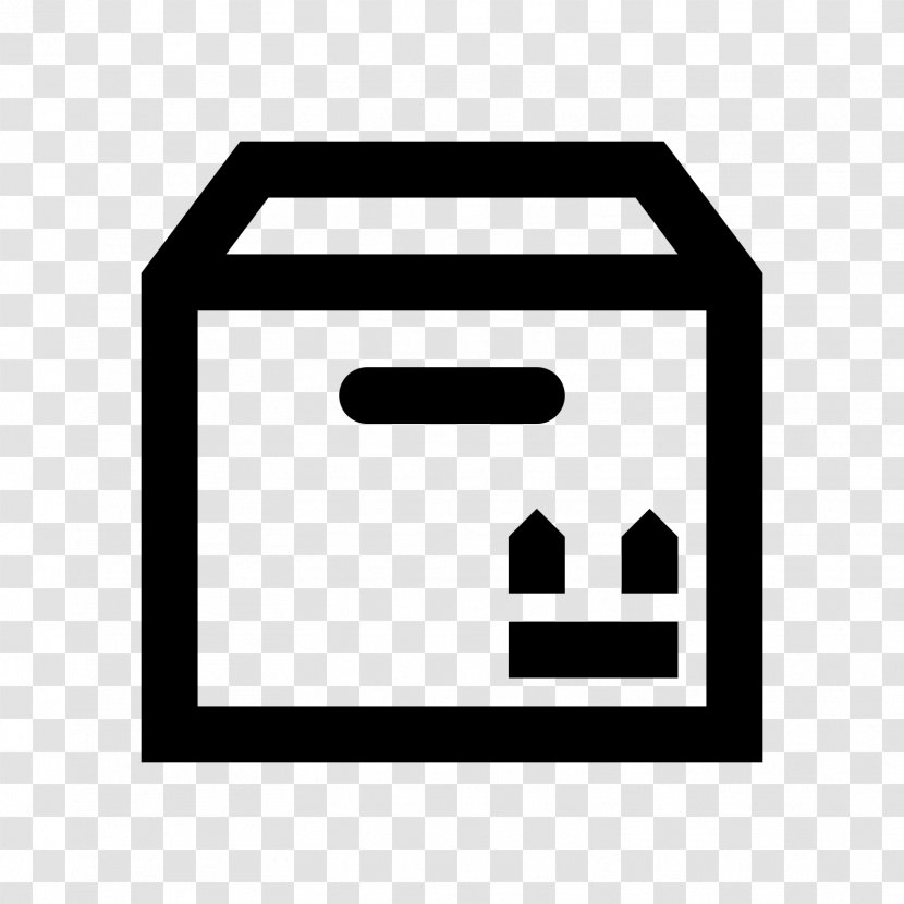 Box Icon - Symbol - Blackandwhite Table Transparent PNG