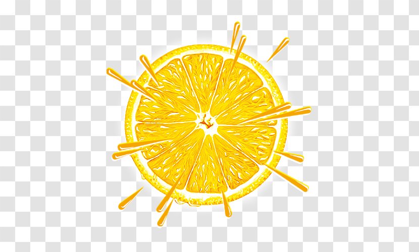 Orange Juice Fruit - Lemon Transparent PNG