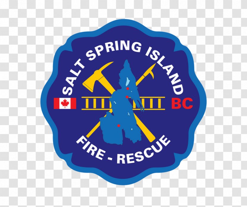 Salt Spring Island Fire/Rescue Tree House Cafe Pender Fire Rescue Station Department - Logo - Crest Transparent PNG