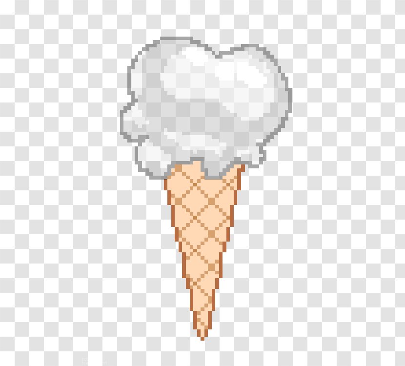 Ice Cream - Heart - Watercolor Transparent PNG