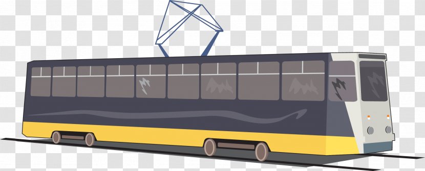 Train Bus Rapid Transit Tram - Information - Long-distance Vector Diagram Transparent PNG