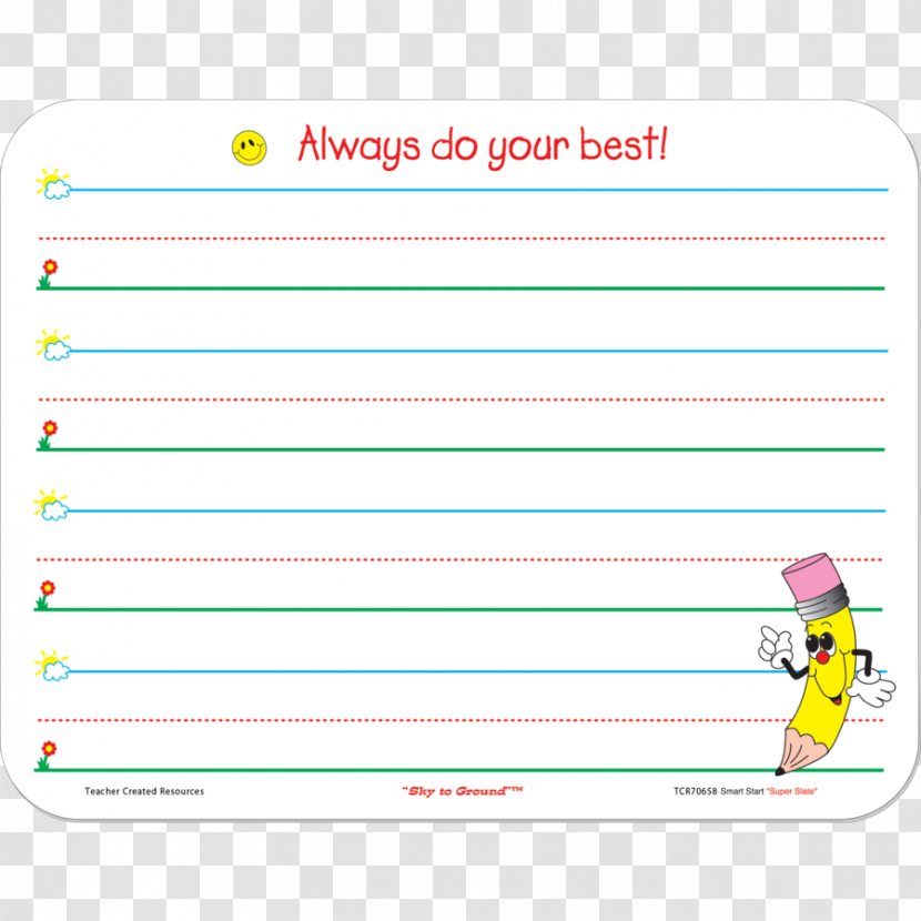 8 Pack Frog Street Press Smart Start Super Slate Each Paper Teacher Created Resources (70658) By Writing Start, Inc. - Daily Journal Template Students Transparent PNG