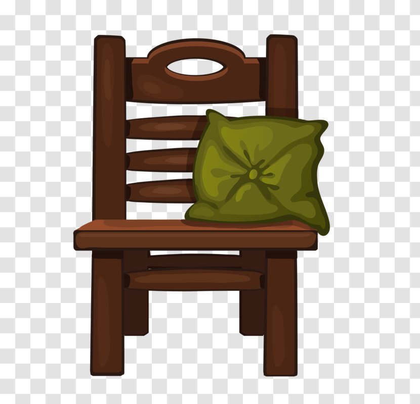 Chair Wood - Pillow Transparent PNG