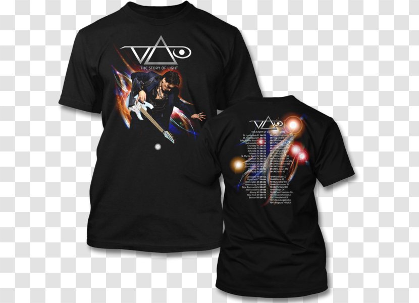 T-shirt The Story Of Light Sleeve Clothing - Steve Vai Transparent PNG