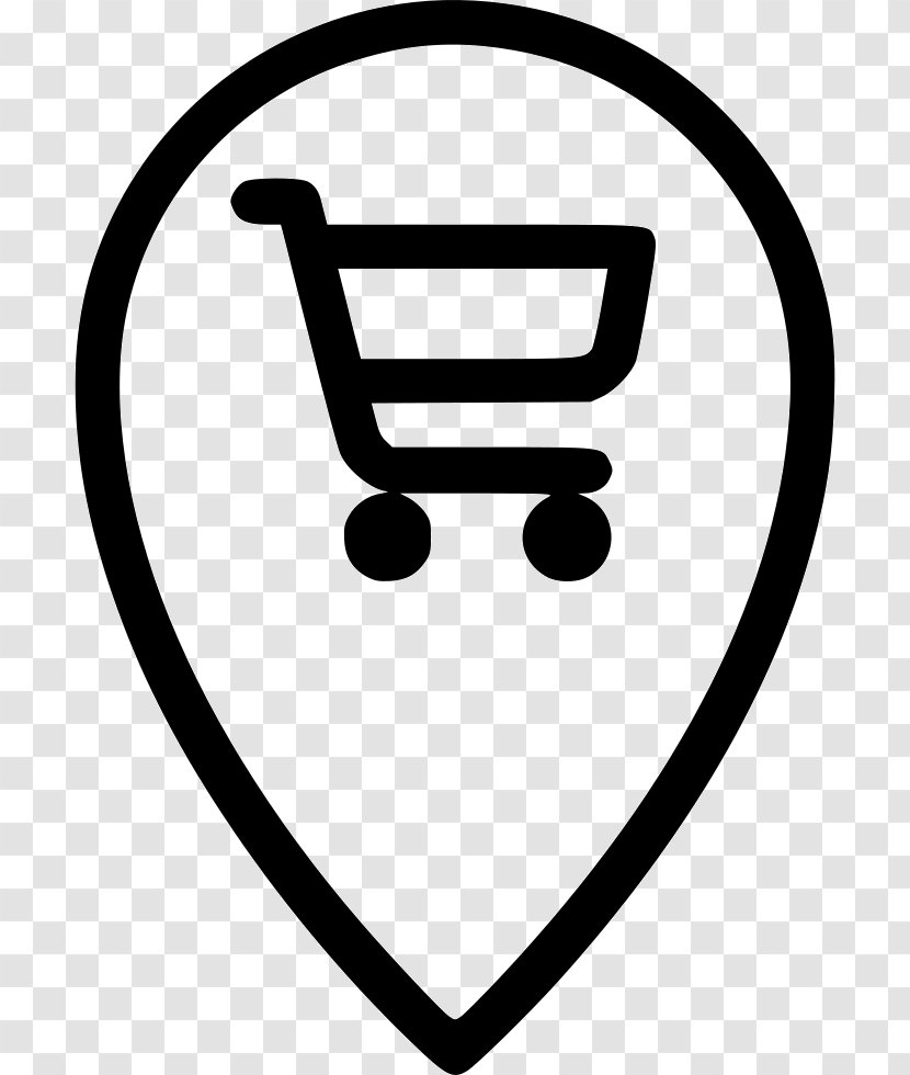 Clip Art Shopping Centre - Black And White - Shoppingmall Transparent PNG