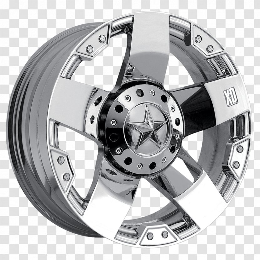 Alloy Wheel Car Rim Spoke - Chrome Plating - Chromium Plated Transparent PNG