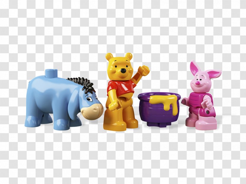 Winnie-the-Pooh Lego Duplo Eeyore Toy - Piglet - Winnie The Pooh Transparent PNG