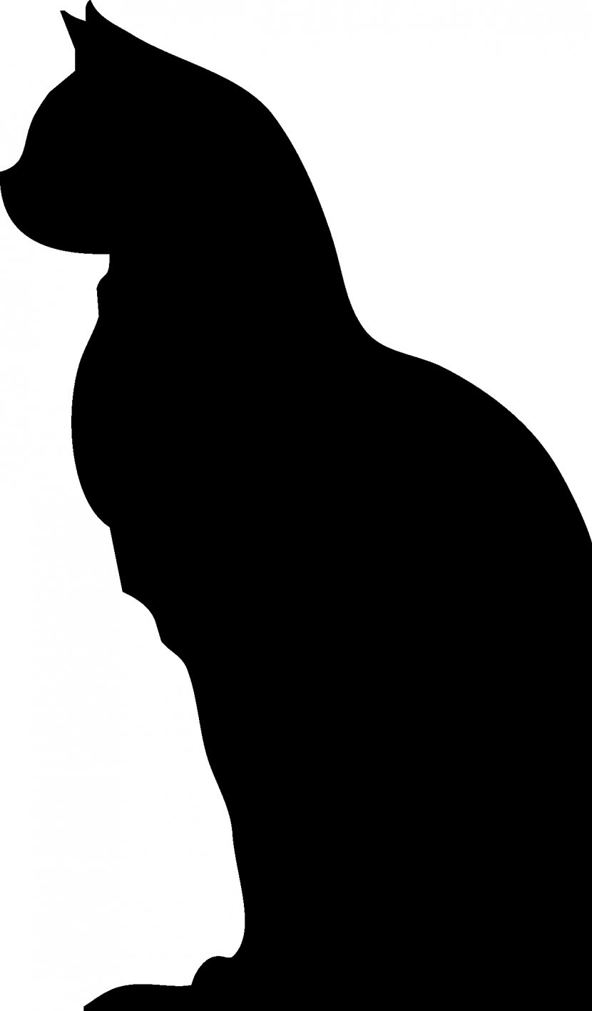 Black Cat Whiskers Clip Art - Dog Like Mammal - High Quality Cliparts For Free! Transparent PNG