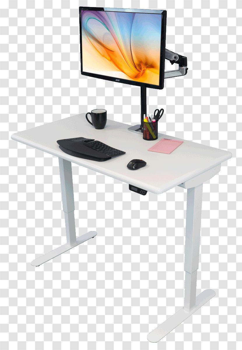 Table Standing Desk Sit-stand Transparent PNG