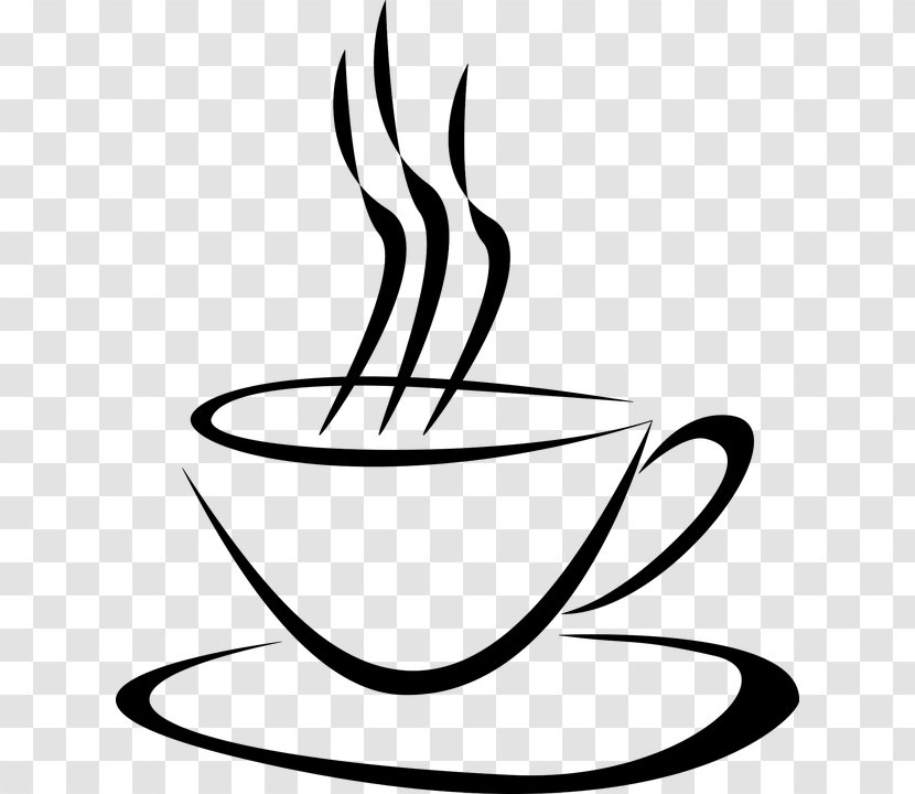 Coffee Cup Clip Art Steaming - Coloring Book - Coffe Clipart Transparent PNG