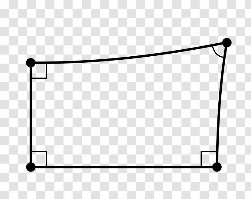 Lambert Quadrilateral Geometry Parallel Postulate Saccheri - Johann Heinrich - Angle Transparent PNG