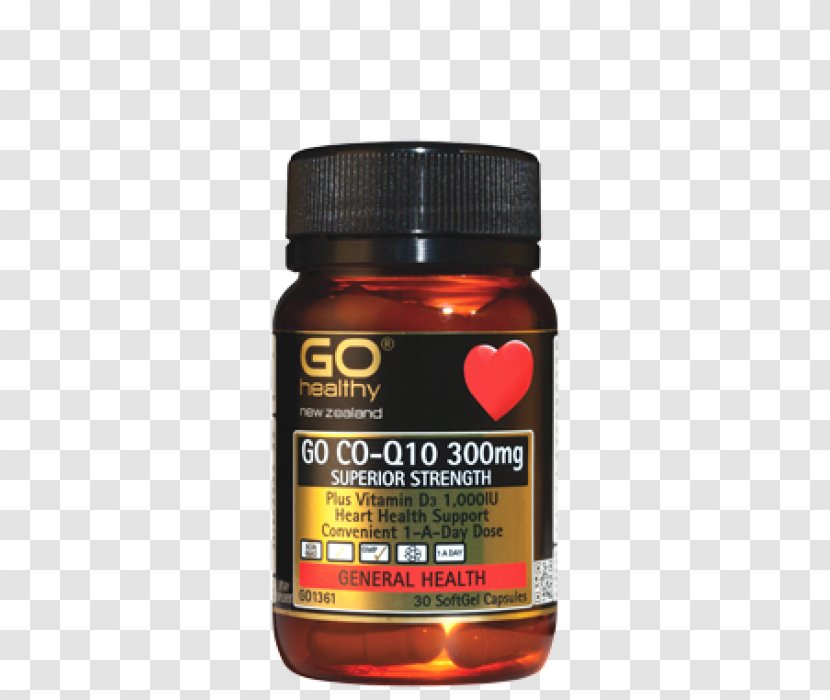 Dietary Supplement Coenzyme Q10 Health Capsule Vitamin D - Healthy Ingredients Transparent PNG