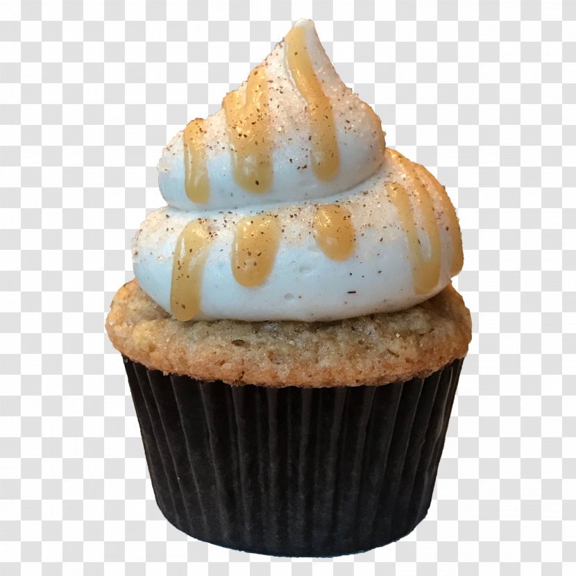 Mini Cupcakes Muffin Buttercream Dessert - Apple Cinnamon Transparent PNG