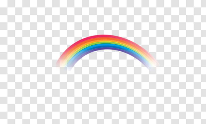 Rainbow - Pink - Copyright Transparent PNG