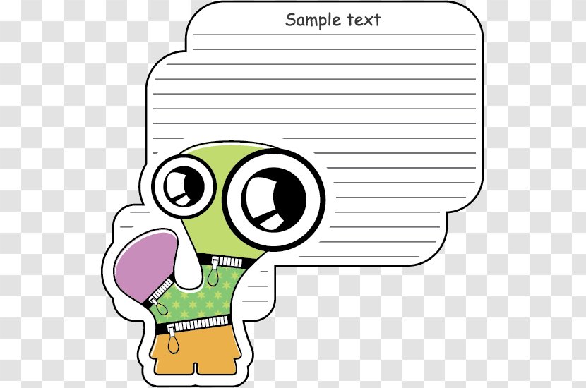 Cartoon Clip Art - Monster - Cute Tag Transparent PNG