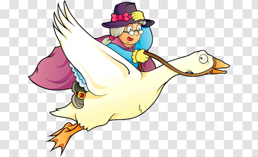 Mother Goose Child Nursery Rhyme - Wing Transparent PNG