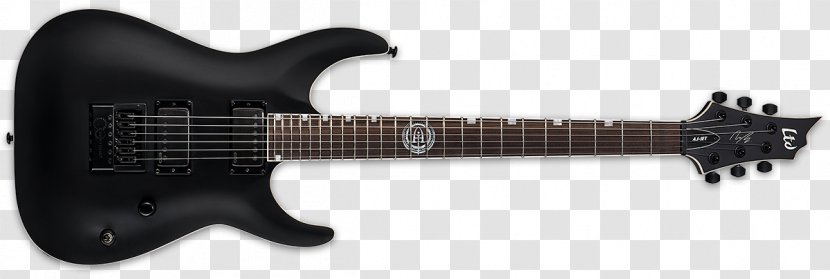 ESP LTD EC-1000 Seven-string Guitar M-1000 Guitars - Esp Transparent PNG