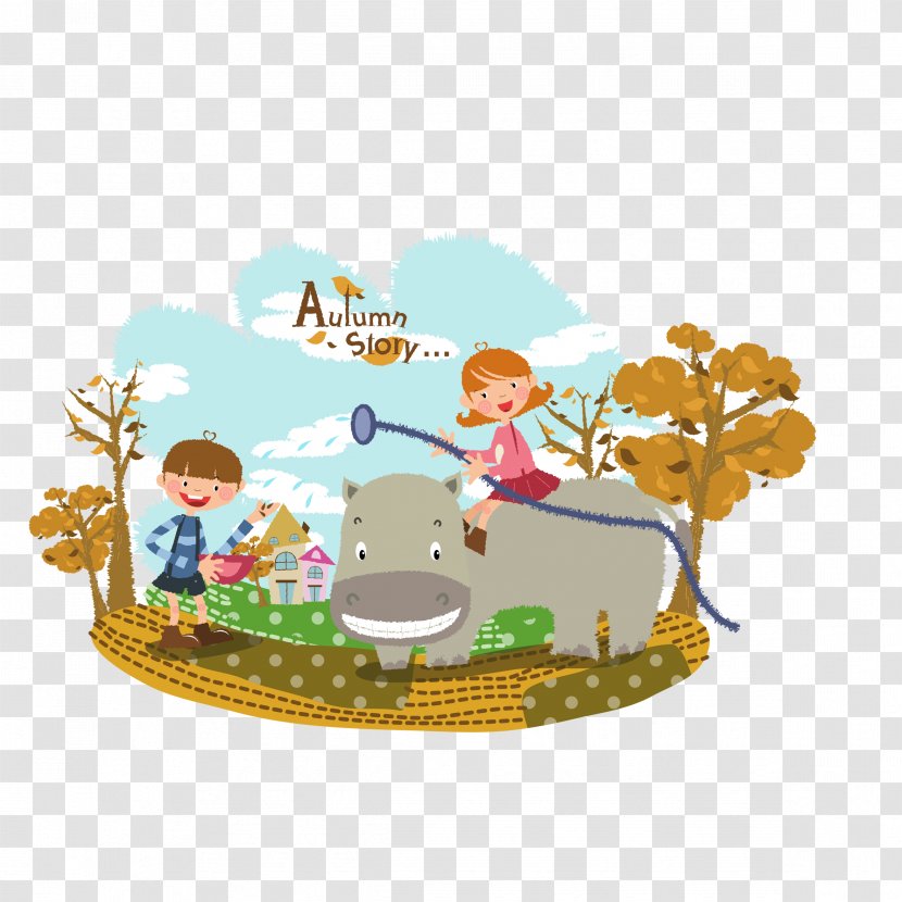 Easel - Painting - Autumn Tale Transparent PNG
